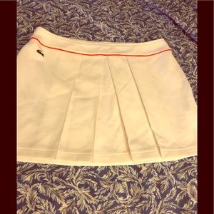 Lacoste tennis skirt